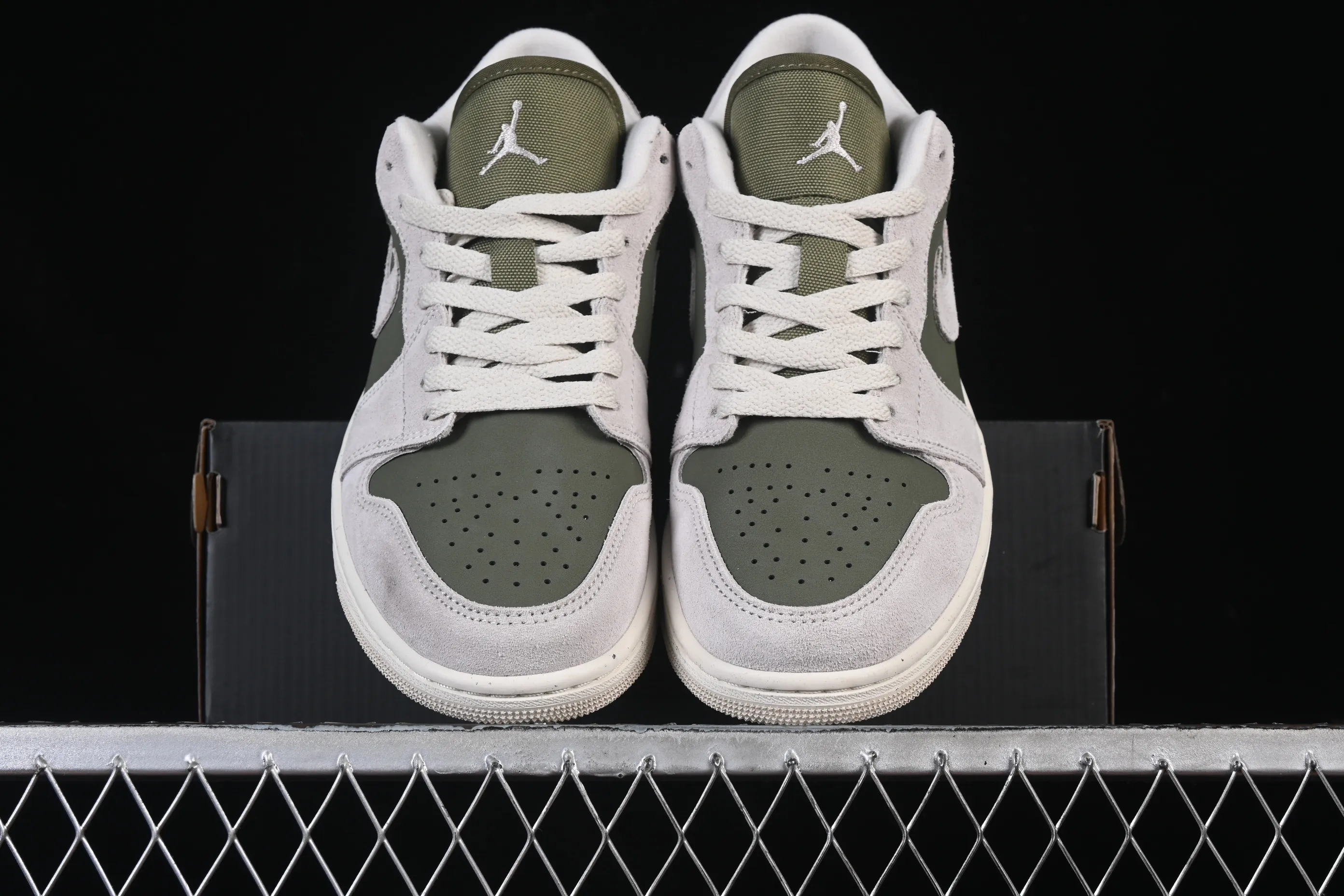 All categories Air Jordan Jordan series basketball shoes Air Jordan 1 Low G version pure original Air Jordan 1 Low AJ1 Joe 1 meter green low-top cultural casual sneakers HV4089-201
